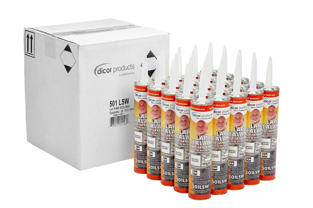 25 TUBES SELF LEVELING LAP SEALANT,
