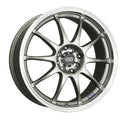 Enkei J10 17x7 5x112/120 38mm Offset 72.62mm Bore Dia Silver w/ Machined Lip Wheel