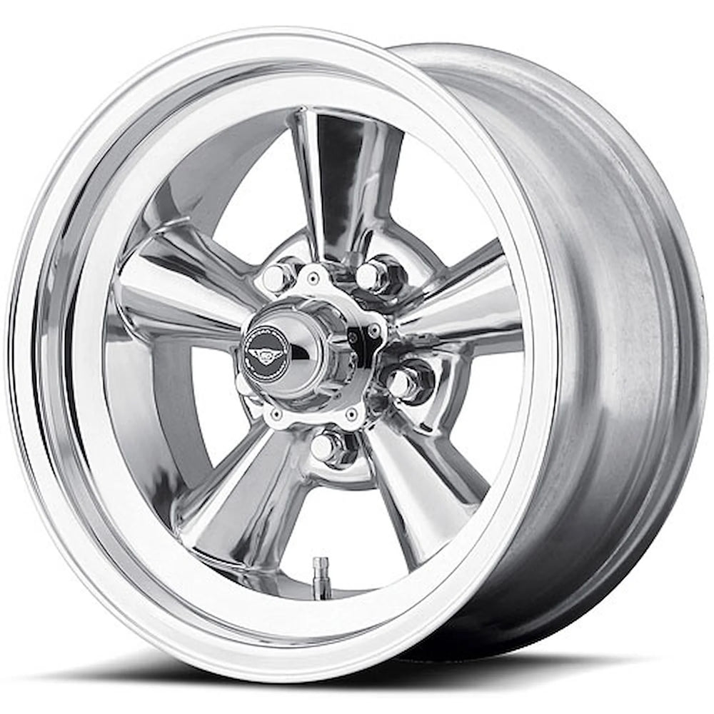 AMERICAN RACING VINTAGE VN109 15X5 5X4.5 POLISHED -6MM - VN1095565