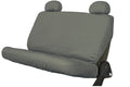 25C ARMADA POLYCOTTON SEATSAVER CUSTOM SECOND ROW SEAT COVERS MISTY GREY