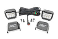 LED Light Kit | Front Mount | 3" Chrome Pair | Wide Angle | Segway 570 F