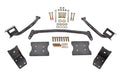 BMR 79-04 Fox Mustang Torque Box Reinforcement Plate Kit(TBR005H And TBR003H) - Black Hammertone
