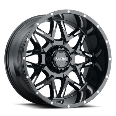 Ultra Wheel black auto part