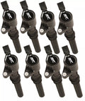 Street Fire Ignition Coils 1998-2014 Ford 4.6L/5.4L 2-Valve Engines, Black 8-Pack 8-Pack, Direct Bolt-In To Factory Connectors MSD Ignition