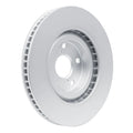 R1 93-98 Toyota Supra Right Front Drilled & Slotted Black Brake Rotor