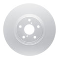 R1 93-98 Toyota Supra Right Front Drilled & Slotted Black Brake Rotor