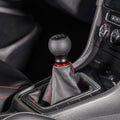 Billetworkz Matte Black Leather Fusion Weighted Shift Knob - Fits Subaru WRX 2015-23 / STI 2004-21