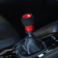 Billetworkz Red Cosmic Alcantara Fusion Weighted Shift Knob - Fits Subaru WRX 2015-23 / STI 2004-21