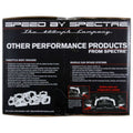 Spectre 09-17 Nissan Maxima V6-3.5L F/I Air Intake Kit - Polished w/Red Filter