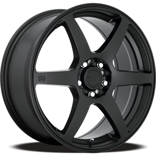 CS6 17X7 4X100.00/4X114.30 SATIN BL