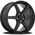 CS6 17X7 4X100.00/4X114.30 SATIN BL