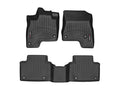 WeatherTech Black Front and Rear Floorliners Fits -20-19 Clarity Plug-In Hybrid 441421-1-2