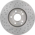 Brembo 03-05 Mercedes-Benz C240/06-07 C280 Front Premium Xtra Cross Drilled UV Coated Rotor