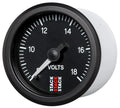 Autometer Stack 52mm 8-18V Pro Stepper Motor Battery Voltage Gauge - Black