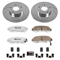 Power Stop 03-07 Honda Accord Front Z26 Street Warrior Brake Kit