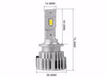 XTREME SERIES D4 HID REPLACEMENT LED BULB KIT (2 EA) 10K LUMEN OUTPUT