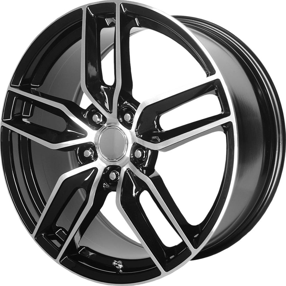PR160 17X8.5 5X120.65 BLACK (54 MM)