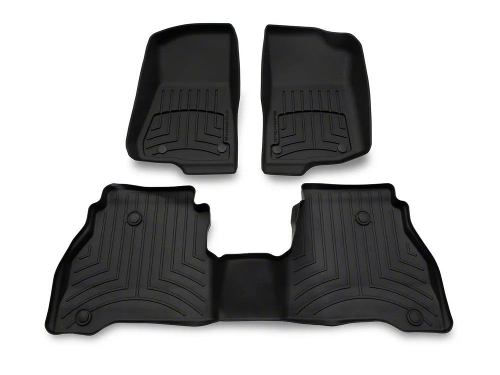 WeatherTech Black Seatback Cargo Liners HP Fits -20-20 Chevrolet GMC Cadillac - 401731IM