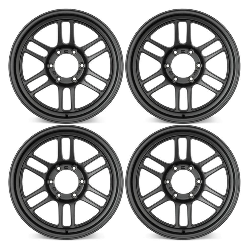 Enkei Trail-Finder 17x9 / 6x135 BP / ET12 / 87.1mm Bore - Matte Black Wheel