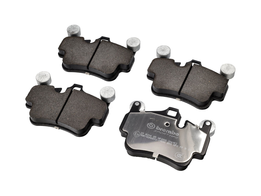 Brembo 04-13 Porsche Boxster S (987) HP2 Pads - Front