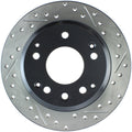 StopTech Power Slot 91-95 Acura Legend / 95-98 Honda Odyssey Left Rear Drilled & Slotted Rotor