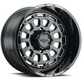 X111 SATIN GRAPHITE WITH SATIN BLAC