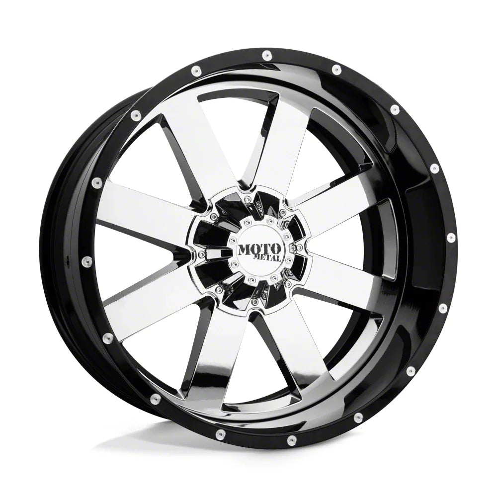 MO200 22X10 6X135 CH CTR GL BL-18