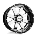 MO200 22X10 6X135 CH CTR GL BL-18