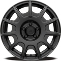 MR139 17X7.5 5X114.30 STN BLK 40MM