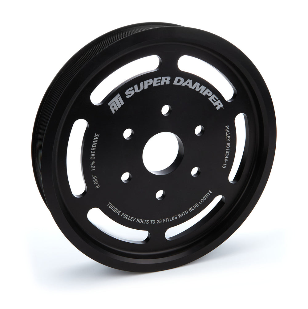 ATI Pulley - Supercharger - 8.88 - 11 Grv Serp - 2019 ZR1 LT5 - 10 Percent OD