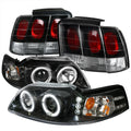 PROJECTOR HEADLIGHTS BLACK