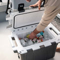 IM 20QT ELITE COOLER DKGRY/EGRN
