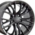 17 IN REPLICA WHEEL CV22 FITS CHEVROLET CORVETTE C7 Z06 RIM 17X9.5 GUNMETAL WH