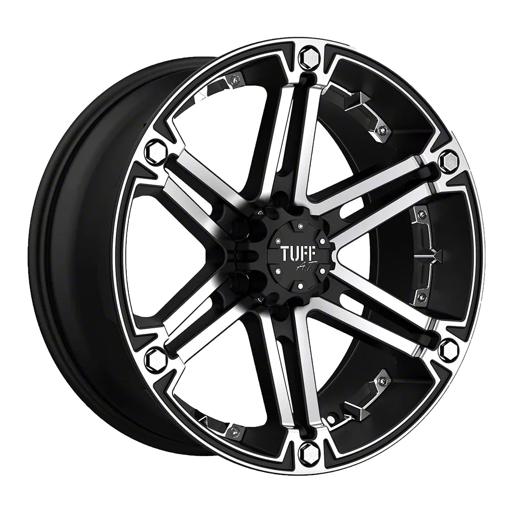TUFF T-01 18X9 T-01 6X5.5 +25 FLTBL