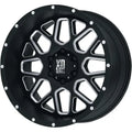 XD820 16X7 5X130 S-BLK MILL 42MM