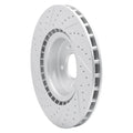 DFC 10-16 Hyundai Genesis Coupe Front Right Drilled & Slotted Geoperformance Rotor