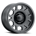 18X9 8-165.1 +12MM SATIN BLACK WITH