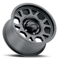 18X9 8-165.1 +12MM SATIN BLACK WITH