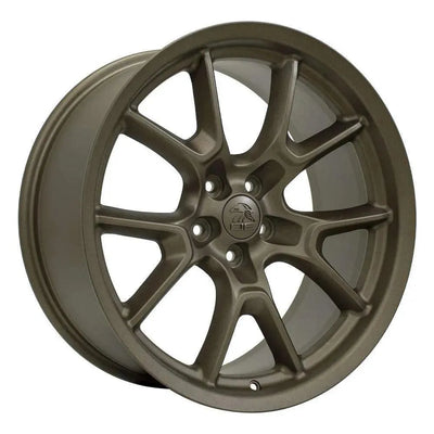 20 IN REPLICA WHEEL FITS DODGE CHALLENGER DG21 BRONZE 20X10
