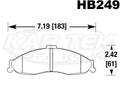 Hawk Performance auto part detail