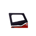 Factory Replacement Door Skins for 1987-1995 Jeep Wrangler YJ, 1997-2006 Jeep Wrangler TJ, Black Denim Rampage