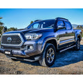 0321 EXPRESS/SAVANA GRATE STEPS RUNNING BOARDS TEXTURED BLAC