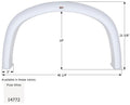 FENDER SKIRT, SINGLE, FOUR WINDS, F