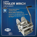 WINCH, 3200 LBS., 2-SPEED