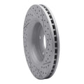 DFC 11-22 Dodge Durango Front Left Drilled & Slotted Geoperformance Rotor