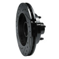 R1 98-02 Ford Ranger (USA/Canada) Front Right Drilled & Slotted Black Brake Rotor