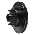 R1 98-02 Ford Ranger (USA/Canada) Front Right Drilled & Slotted Black Brake Rotor