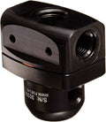 Fuelab 535 EFI Adjustable Mini FPR 25-90 PSI (2) -6AN In (1) -6AN Return - Gold