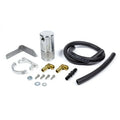 Moroso Dodge Challenger 5.7/6.4L (w/Shaker Hood) Air/Oil Separator Catch Can - Billet Aluminum