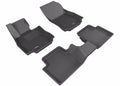 3D MAXpider 2017-2020 Toyota Yaris/Yaris Ia Kagu 1st & 2nd Row Floormats - Black